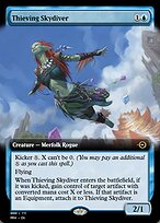 Magic the Gathering Card - Thieving Skydiver - MTG Circle