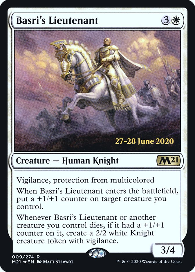 Magic the Gathering Card - Basri's Lieutenant - MTG Circle