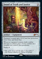 Magic the Gathering Card - Sword of Truth and Justice - MTG Circle