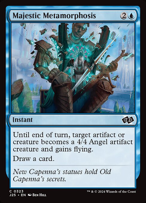 Magic the Gathering Card - Majestic Metamorphosis - MTG Circle
