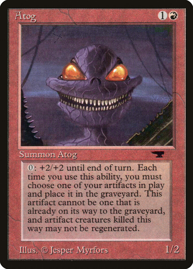 Magic the Gathering Card - Atog - MTG Circle