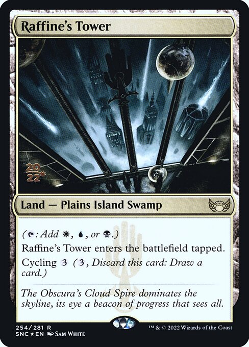 Magic the Gathering Card - Raffine's Tower - MTG Circle