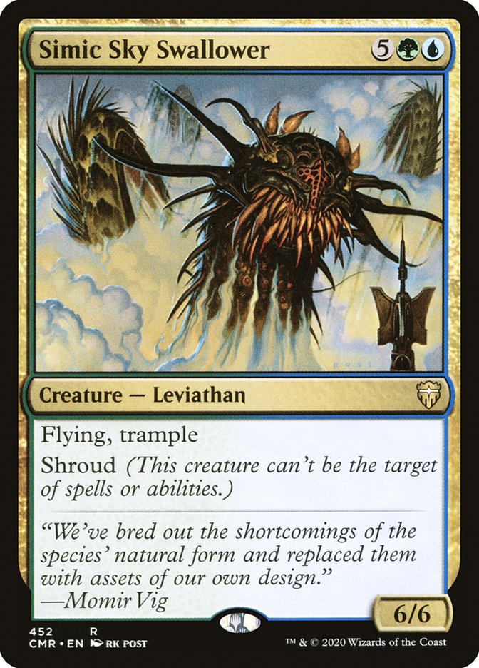 Magic the Gathering Card - Simic Sky Swallower - MTG Circle