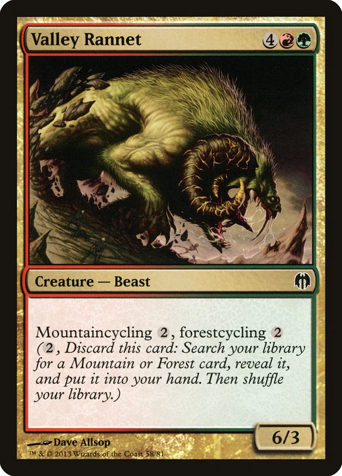Magic the Gathering Card - Valley Rannet - MTG Circle