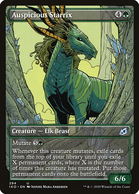 Magic the Gathering Card - Auspicious Starrix - MTG Circle