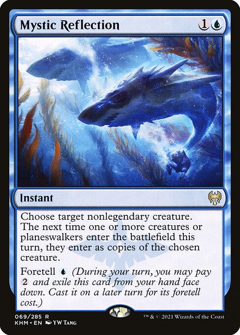 Magic the Gathering Card - Mystic Reflection - MTG Circle