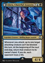 Magic the Gathering Card - Alora, Cheerful Assassin - MTG Circle