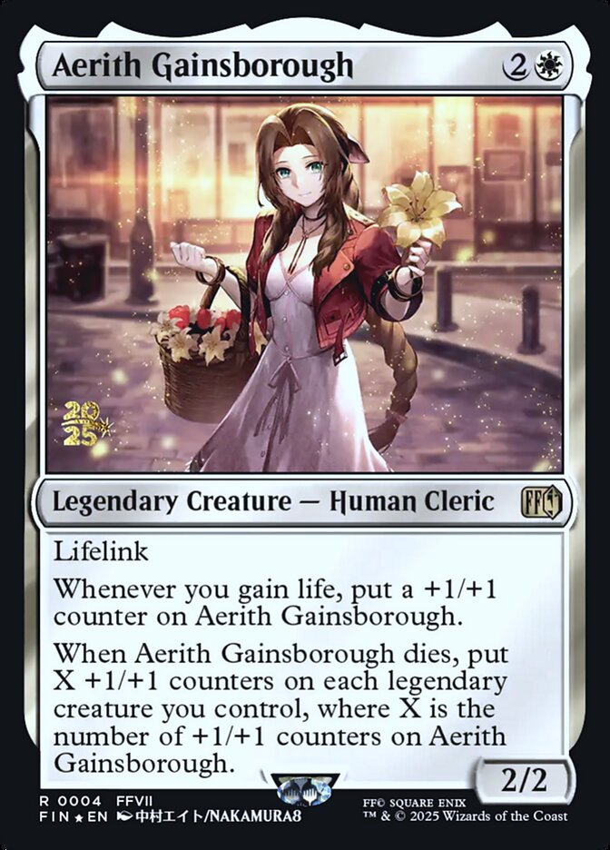 Magic the Gathering Card - Aerith Gainsborough - MTG Circle