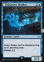 Magic the Gathering Card - A-Gutter Skulker // A-Gutter Shortcut - MTG Circle