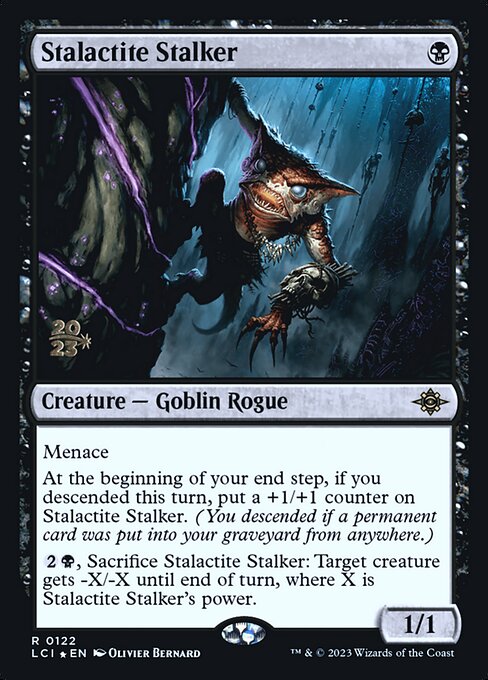 Magic the Gathering Card - Stalactite Stalker - MTG Circle