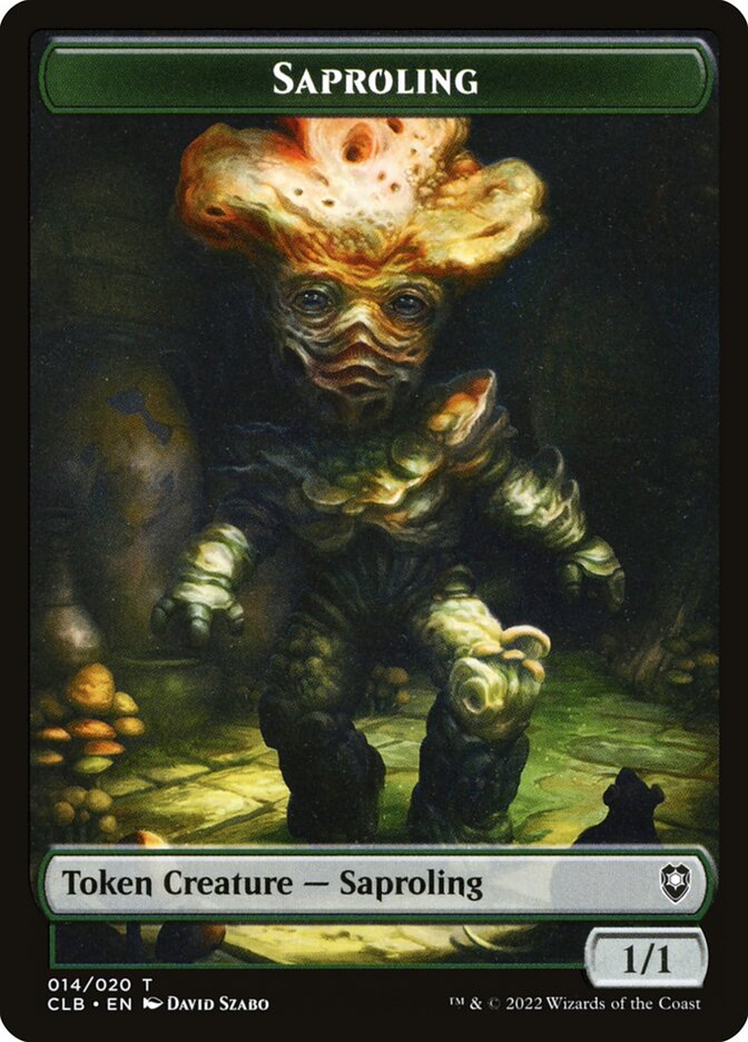 Magic the Gathering Card - Saproling - MTG Circle