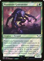 Magic the Gathering Card - Purestrain Genestealer - MTG Circle