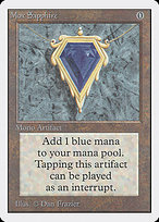 Magic the Gathering Card - Mox Sapphire - MTG Circle