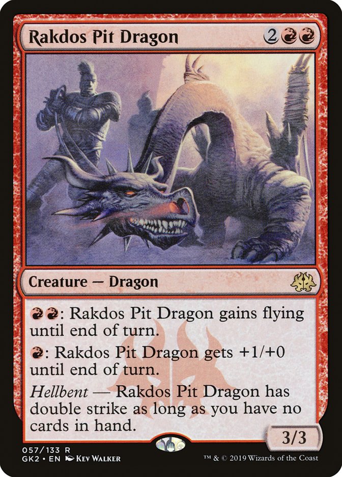 Magic the Gathering Card - Rakdos Pit Dragon - MTG Circle