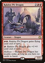 Magic the Gathering Card - Rakdos Pit Dragon - MTG Circle