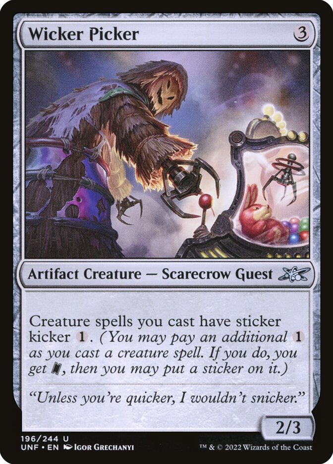 Magic the Gathering Card - Wicker Picker - MTG Circle
