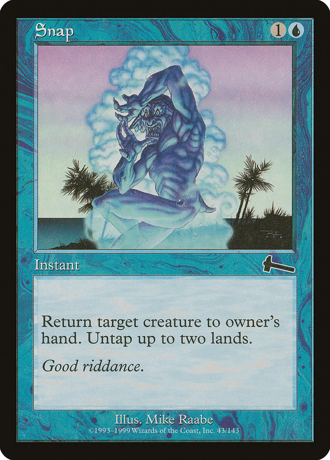 Magic the Gathering Card - Snap - MTG Circle