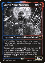 Magic the Gathering Card - Vadrik, Astral Archmage - MTG Circle