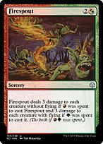 Magic the Gathering Card - Firespout - MTG Circle