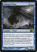 Magic the Gathering Card - Colossal Whale - MTG Circle