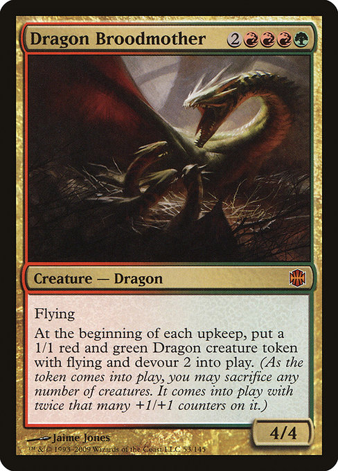 Magic the Gathering Card - Dragon Broodmother - MTG Circle