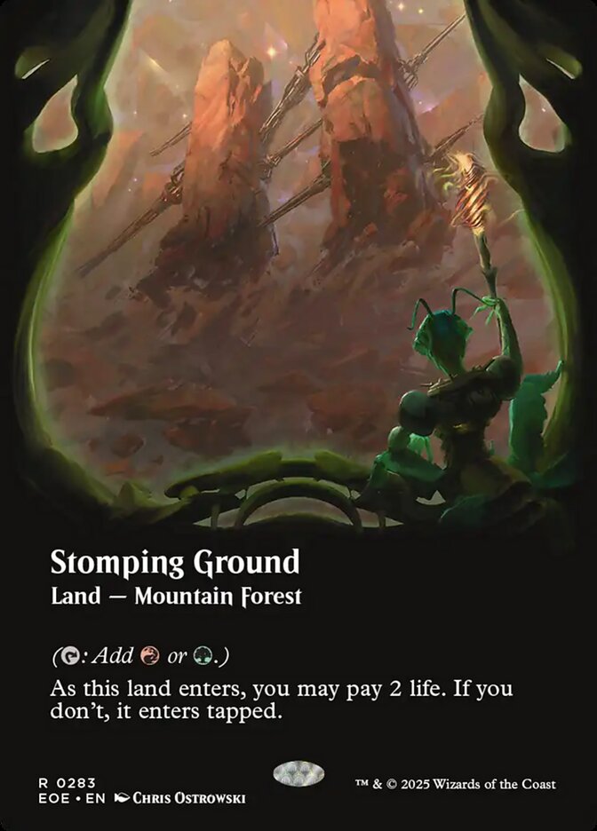 Magic the Gathering Card - Stomping Ground - MTG Circle