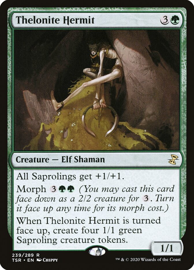 Magic the Gathering Card - Thelonite Hermit - MTG Circle
