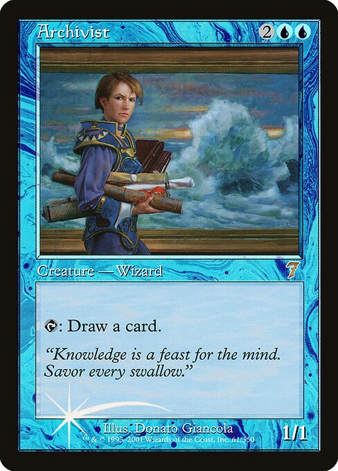 Magic the Gathering Card - Archivist - MTG Circle