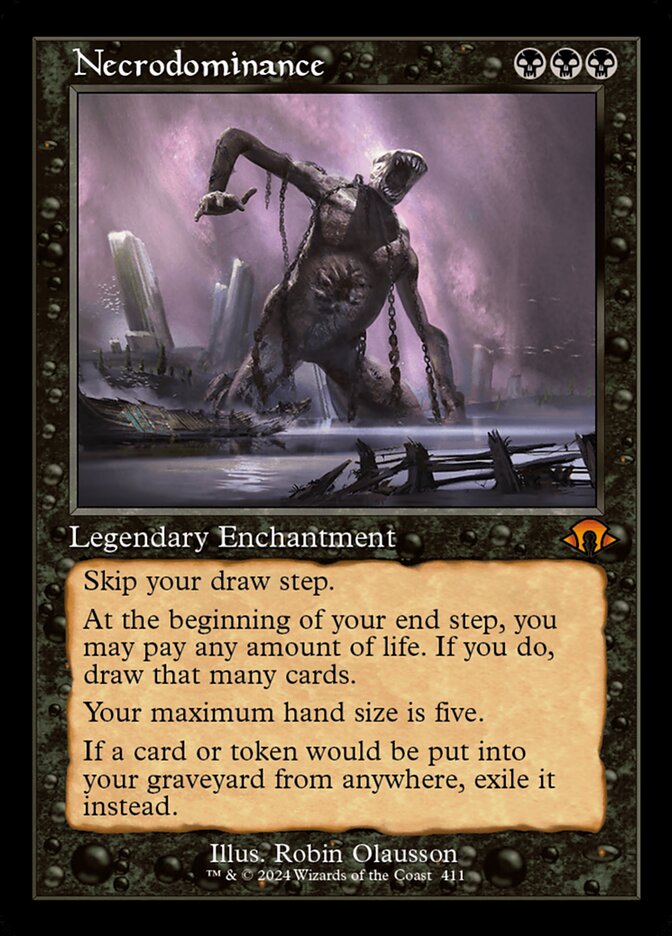 Magic the Gathering Card - Necrodominance - MTG Circle