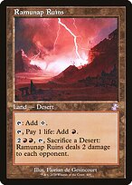 Magic the Gathering Card - Ramunap Ruins - MTG Circle