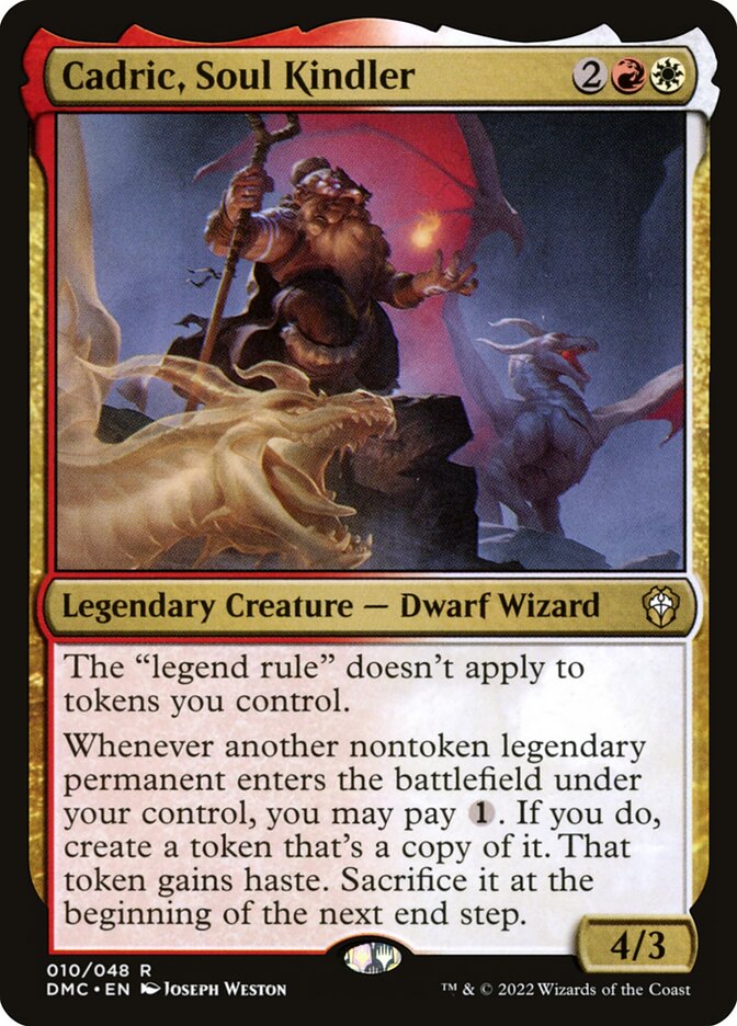 Magic the Gathering Card - Cadric, Soul Kindler - MTG Circle
