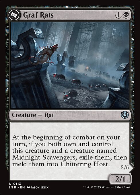 Magic the Gathering Card - Graf Rats - MTG Circle