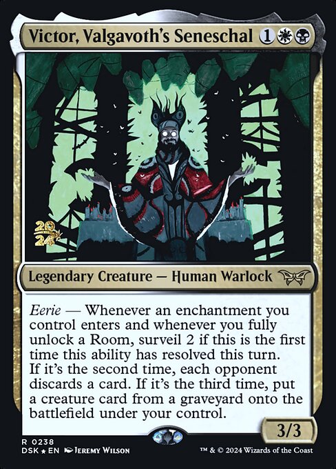 Magic the Gathering Card - Victor, Valgavoth's Seneschal - MTG Circle