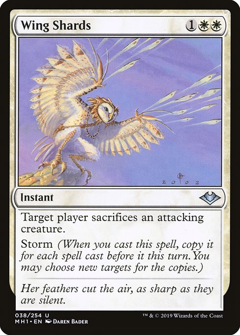 Magic the Gathering Card - Wing Shards - MTG Circle