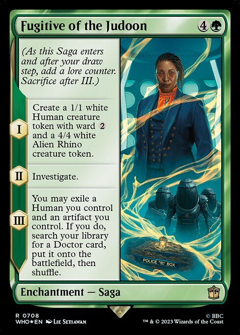 Magic the Gathering Card - Fugitive of the Judoon - MTG Circle