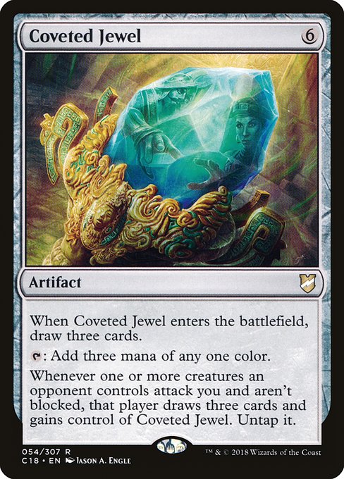 Magic the Gathering Card - Coveted Jewel - MTG Circle