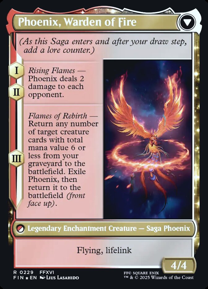 Magic the Gathering Card - Phoenix, Warden of Fire - MTG Circle
