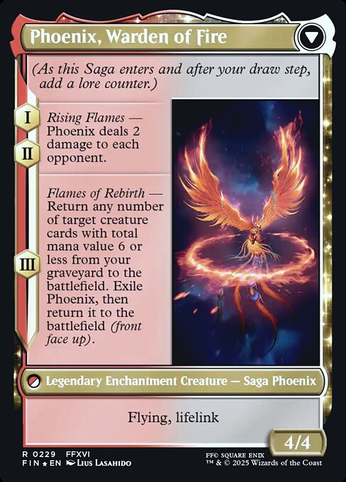 Magic the Gathering Card - Phoenix, Warden of Fire - MTG Circle