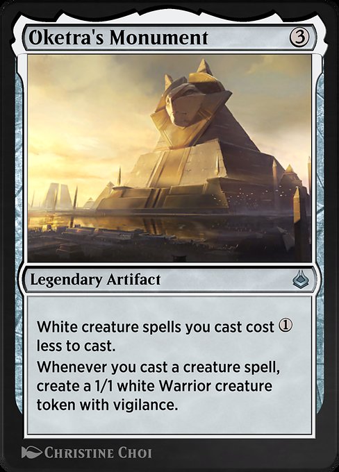 Magic the Gathering Card - Oketra's Monument - MTG Circle