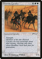 Magic the Gathering Card - Moorish Cavalry - MTG Circle