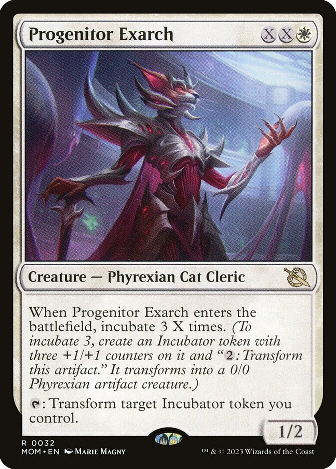 Magic the Gathering Card - Progenitor Exarch - MTG Circle