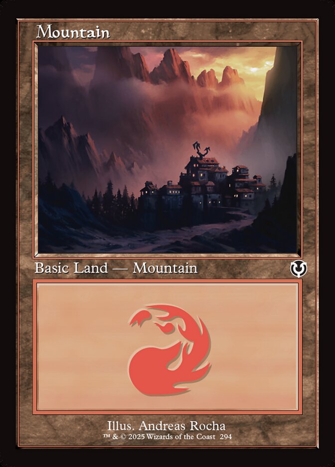 Magic the Gathering Card - Mountain - MTG Circle