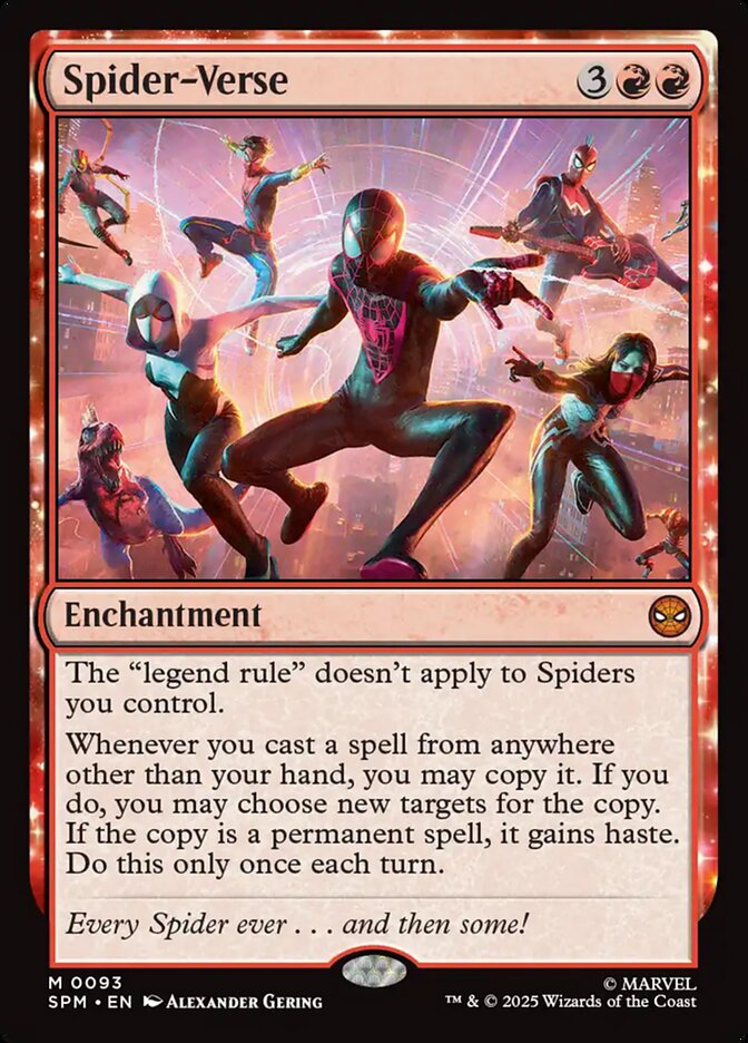 Magic the Gathering Card - Spider-Verse - MTG Circle