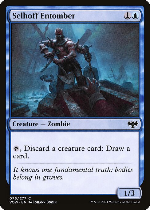 Magic the Gathering Card - Selhoff Entomber - MTG Circle