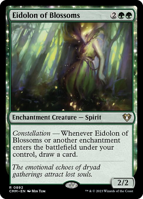 Magic the Gathering Card - Eidolon of Blossoms - MTG Circle