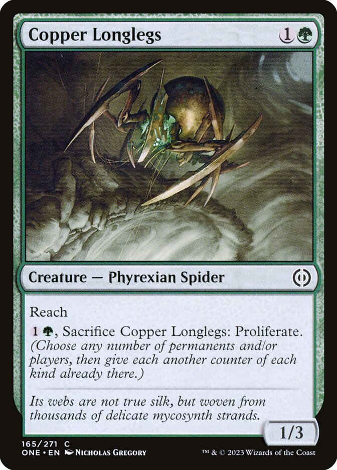 Magic the Gathering Card - Copper Longlegs - MTG Circle