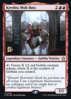 Magic the Gathering Card - Krenko, Mob Boss - MTG Circle