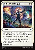 Magic the Gathering Card - Dual-Sun Technique - MTG Circle