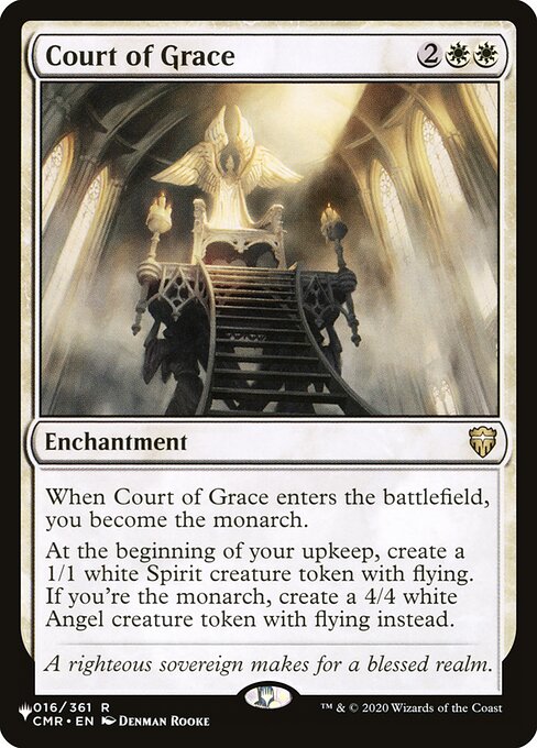 Magic the Gathering Card - Court of Grace - MTG Circle