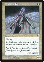 Magic the Gathering Card - Spirit en-Kor - MTG Circle